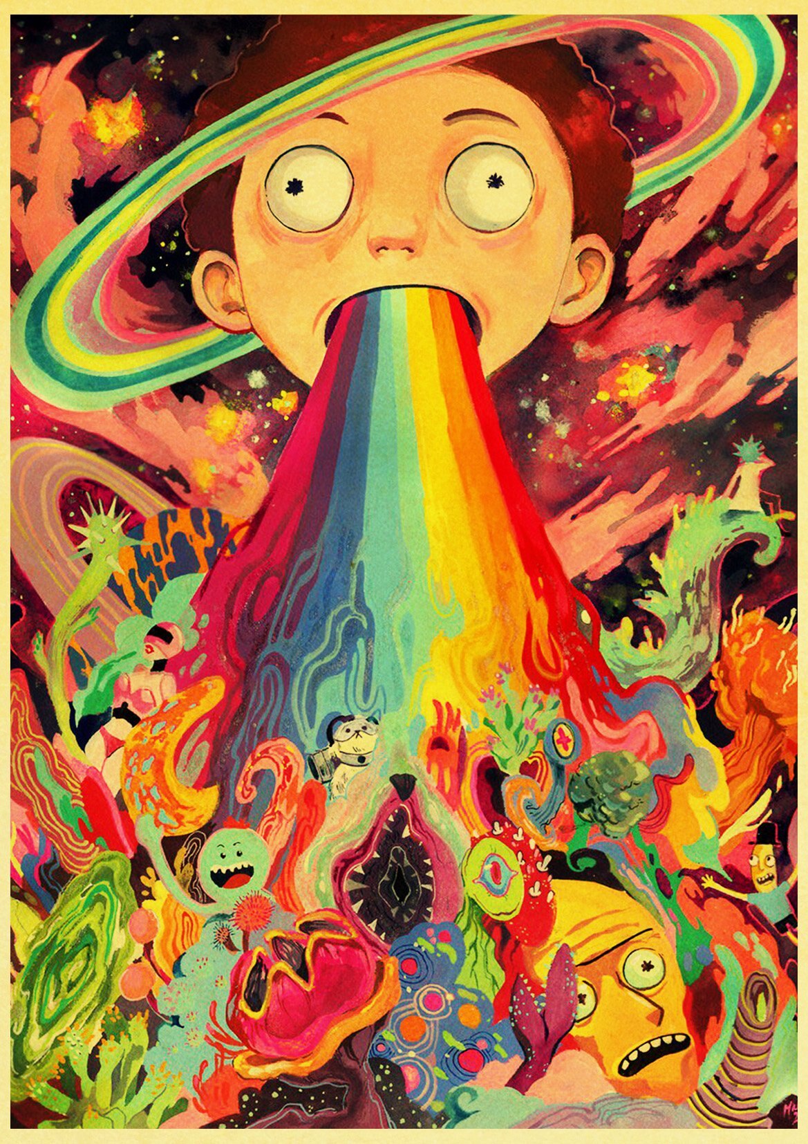 Poster Rick et Morty : Morty ange et démon - /medias/158286884915.jpg