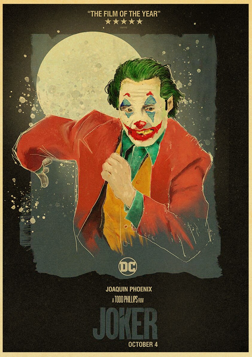 Poster Joker (2019) Joaquin Phoenix : affiche course poursuite - /medias/158304668916.jpg