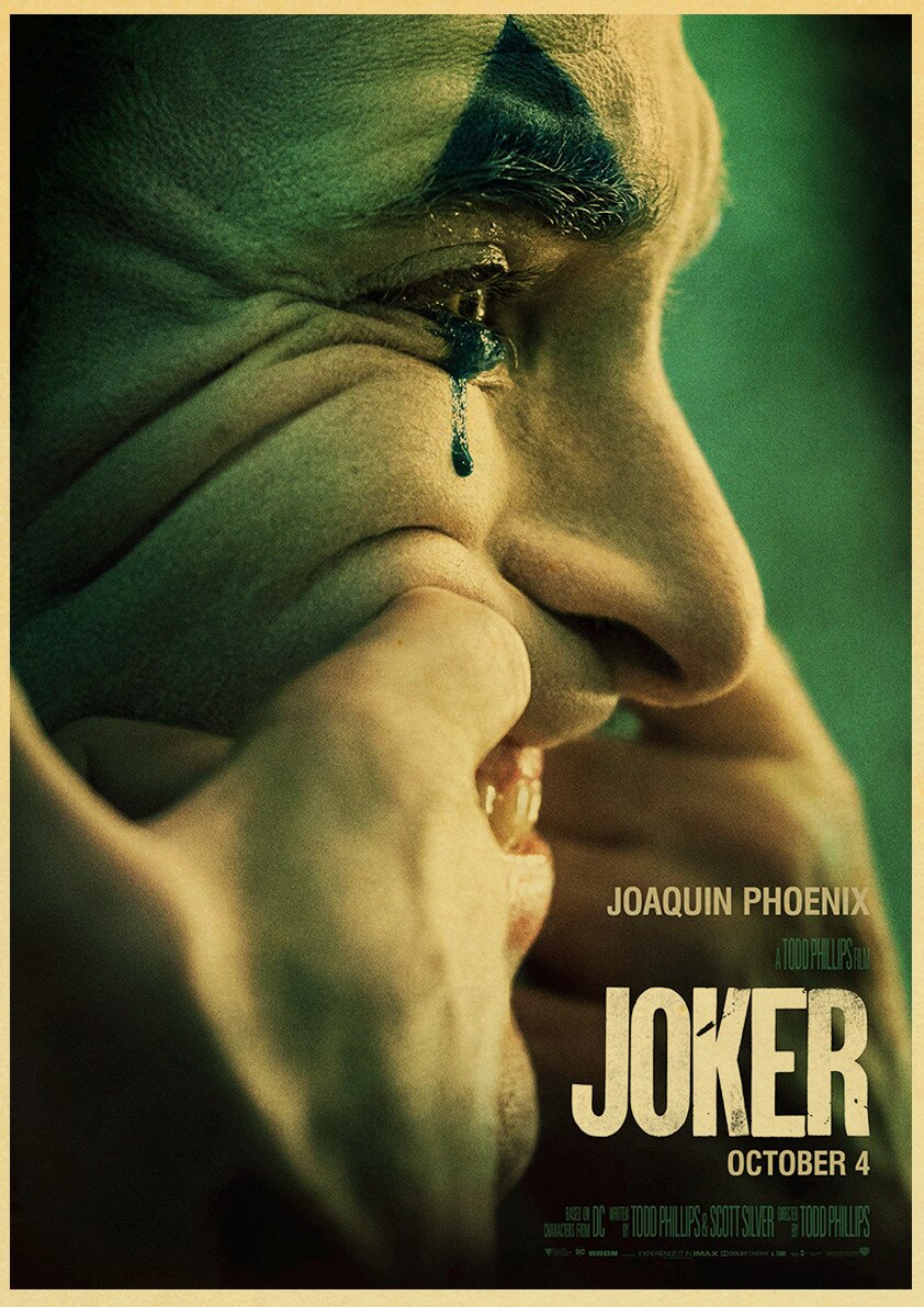 Poster Joker (2019) Joaquin Phoenix : affiche sourire forcé - /medias/158304668950.jpg