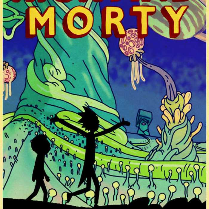 Poster Rick et Morty : l'arbre magique