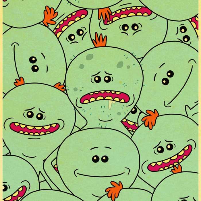 Poster Rick et Morty : Mr Meeseeks