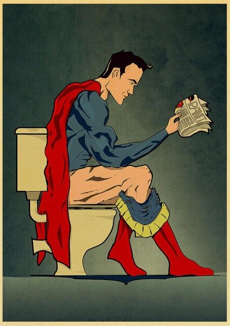 Posters Super Héros Marvel (toilettes / salle de bain) - /medias/158036588649.jpg
