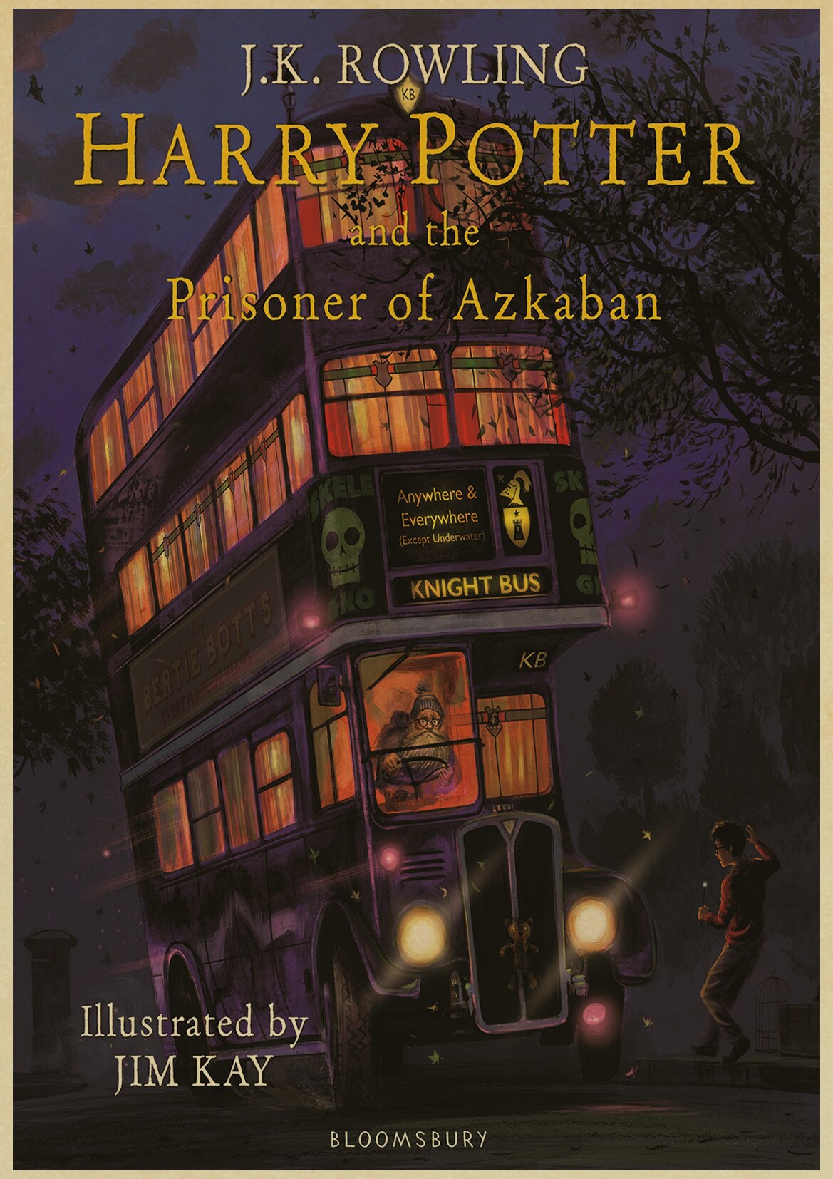 Poster vintage Harry Potter : le Prisonnier d'Azkaban - /medias/158239277959.jpg