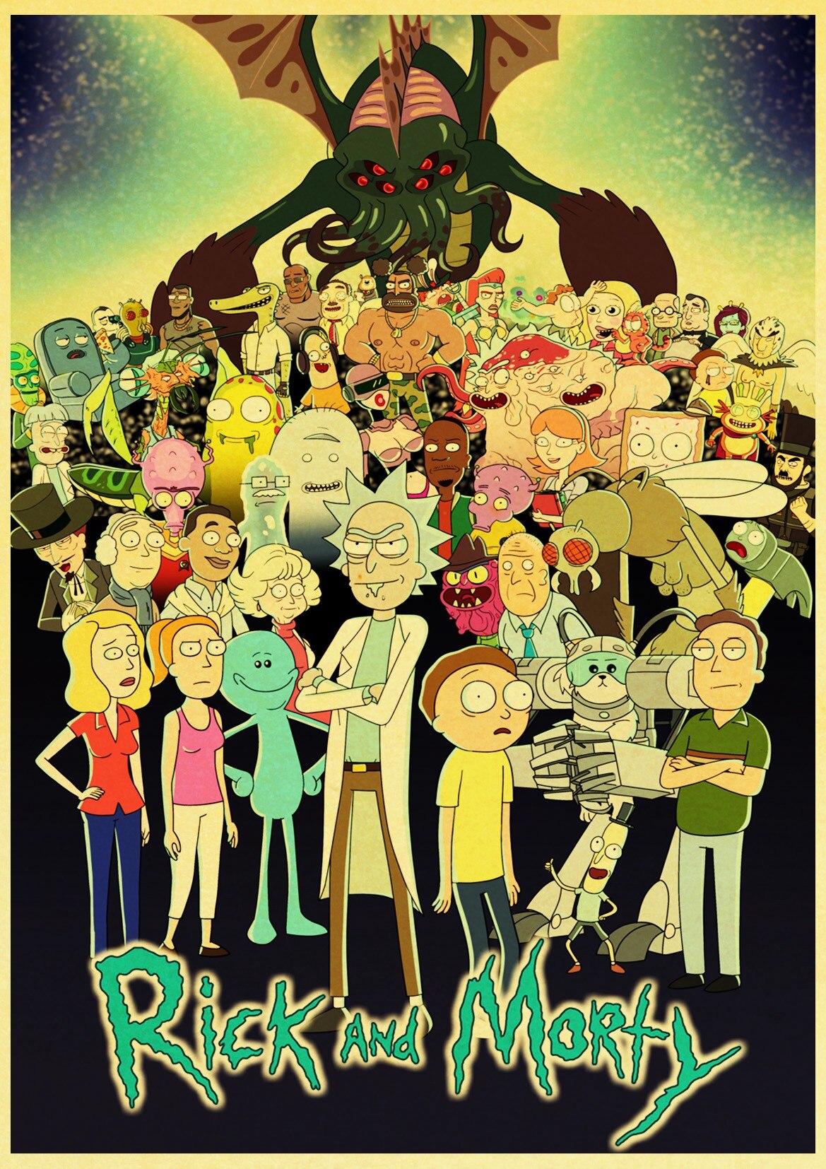 Poster Rick et Morty : la famille au complet - /medias/158286884948.jpg