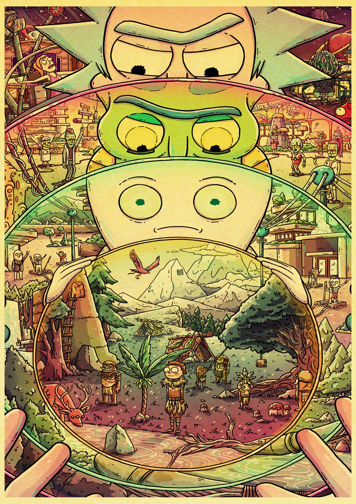 Poster Rick et Morty : les batteries de Rick - /medias/158286884989.jpg