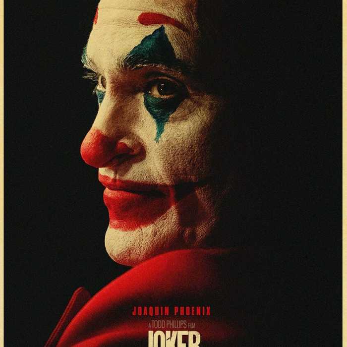 Poster Joker (2019) Joaquin Phoenix : affiche plateau tv